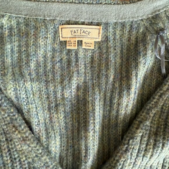 Fat face Blue Cardigan - Picture 5 of 6
